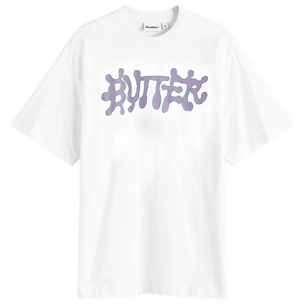 Butter Goods Men's Ink T-Shirt in White Cover