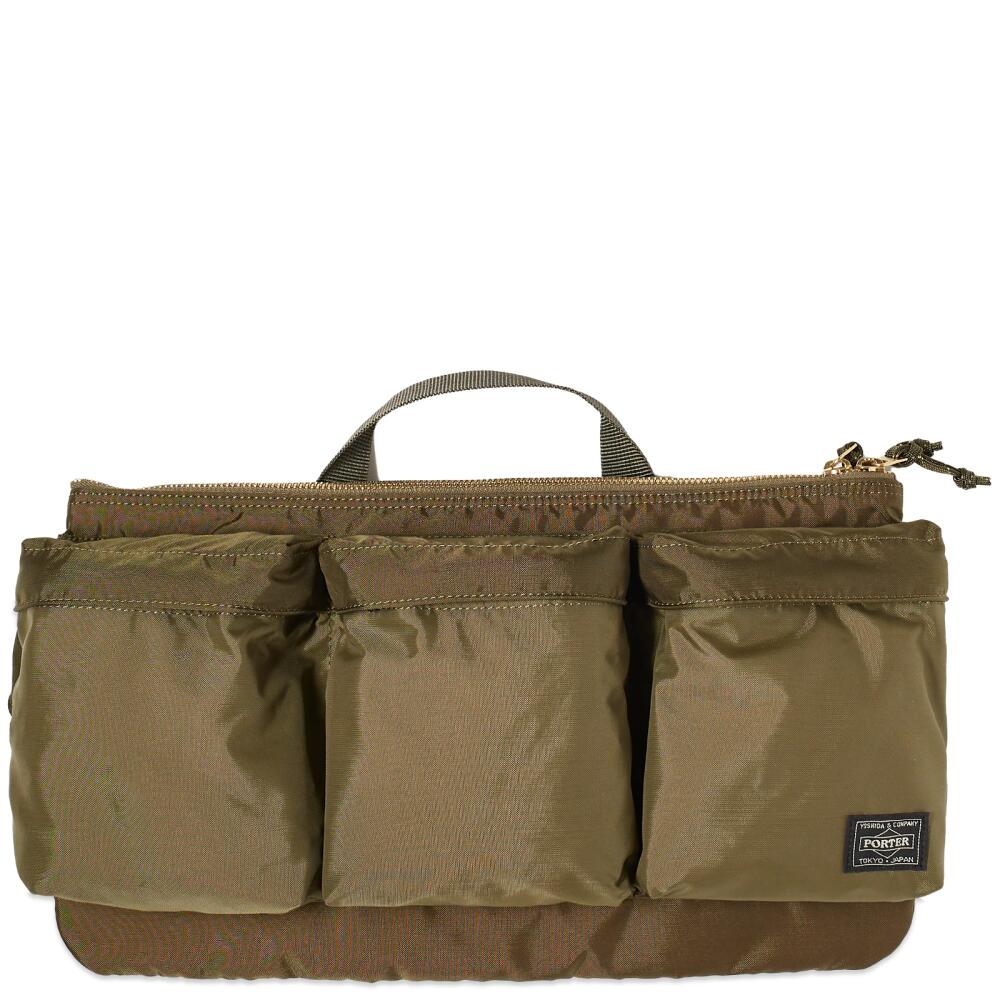 Porter-Yoshida & Co. Force Waist Bag in Olive Drab Cover