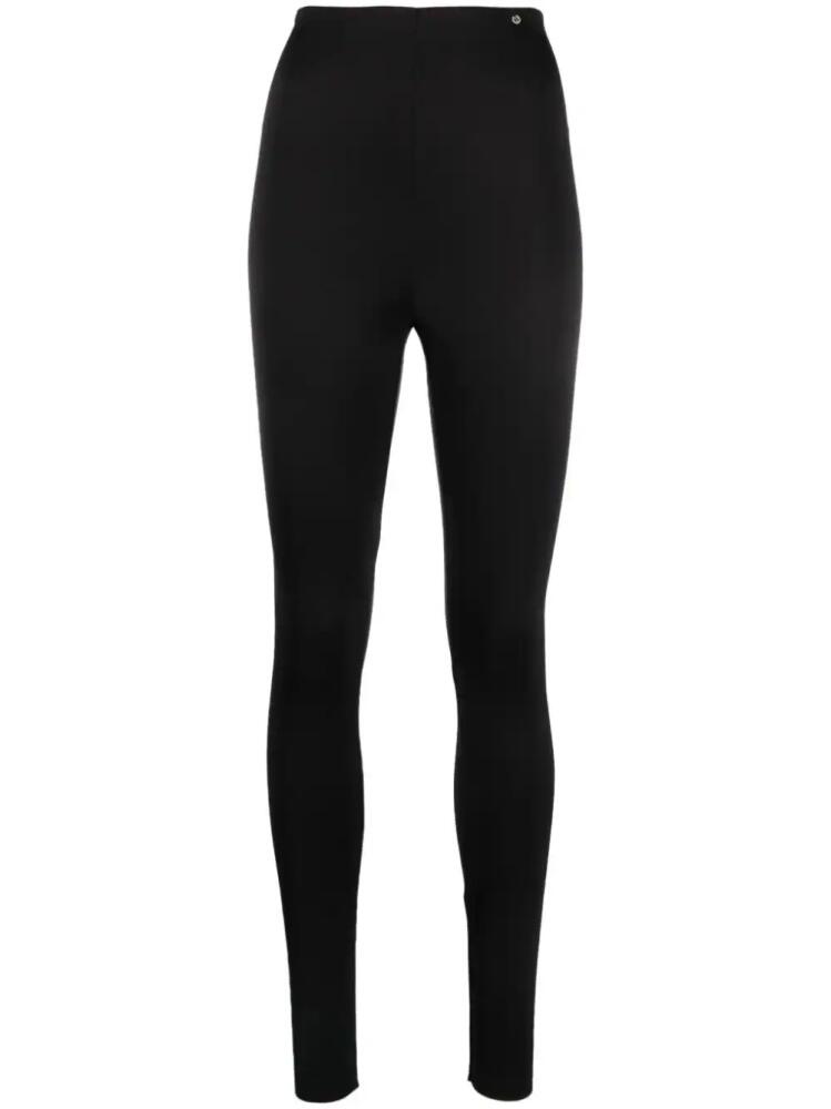 NISSA high-waisted leggings - Black Cover