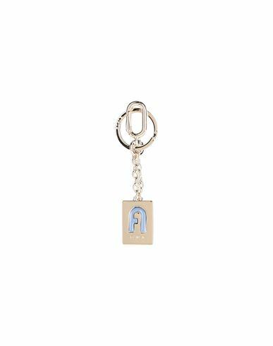 Furla Furla Crystal Keyring Arch Woman Key ring Slate blue Metal, Enamel Cover