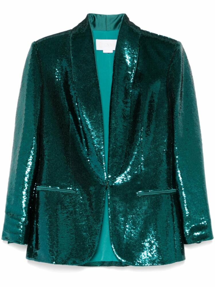 Genny sequined blazer - Green Cover