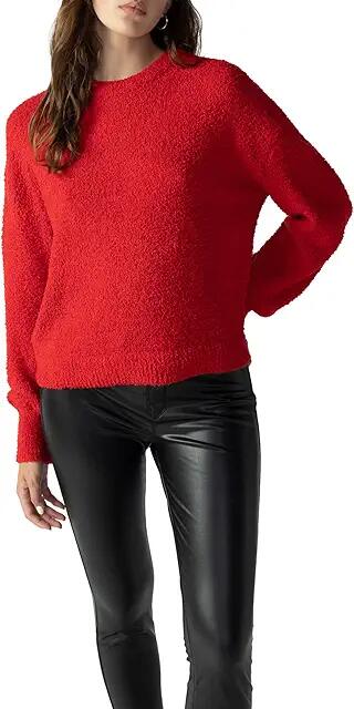 Sanctuary Plush Volume Sleeve Sweater (Rouge) Women's Clothing Cover