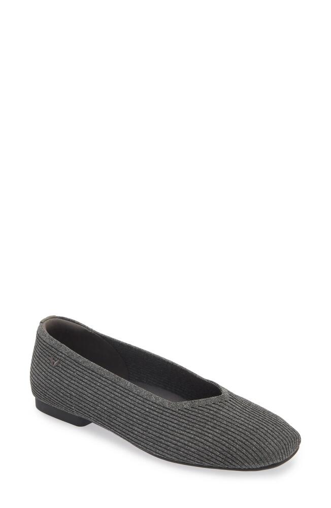 VIVAIA Margot 2.0 Square Toe Flat in Rich Grey Cover