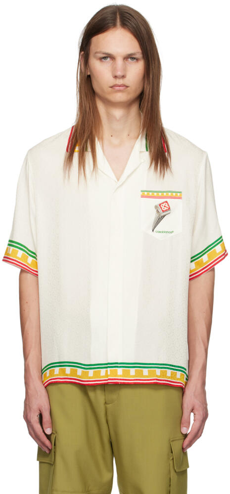 Casablanca Multicolor Printed Shirt Cover