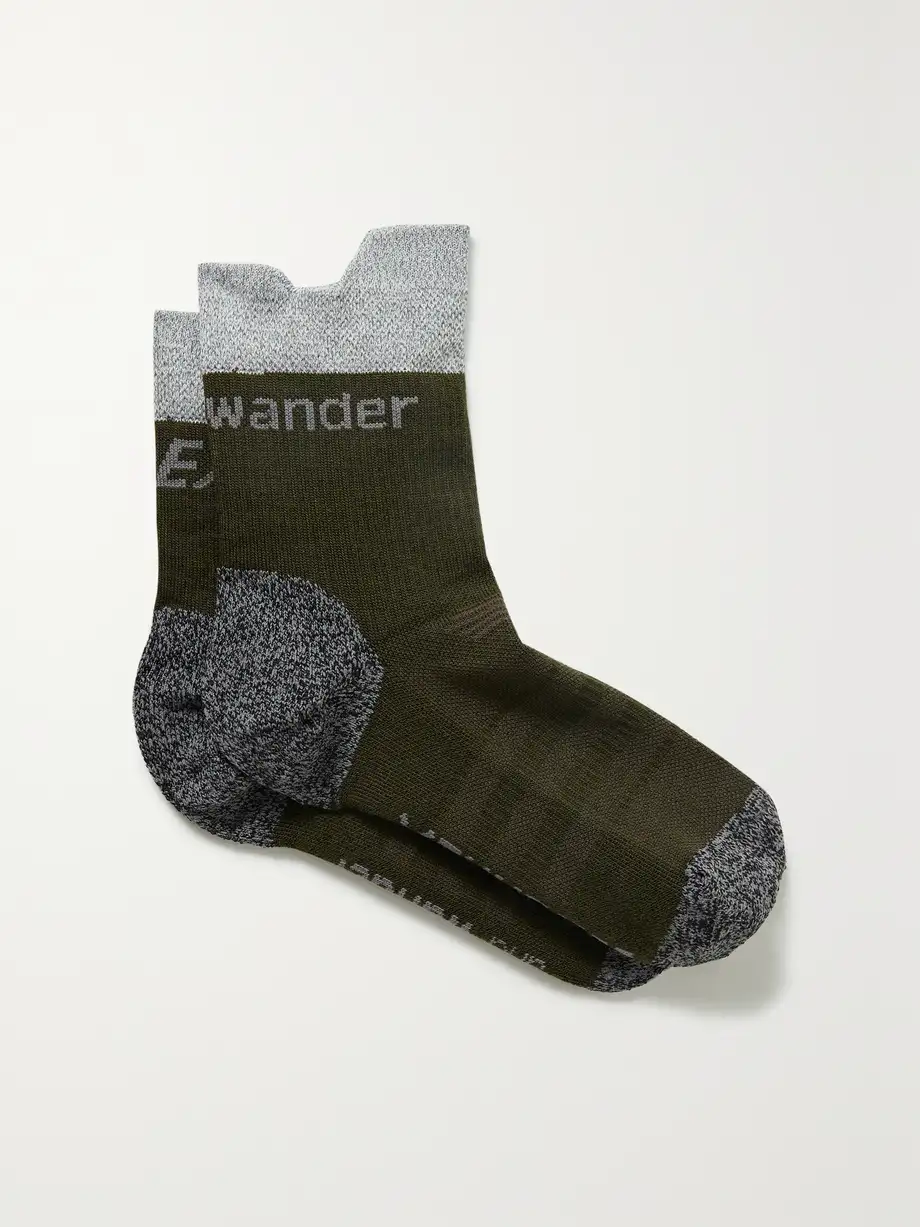 adidas Originals - + And Wander Terrex Recycled Stretch-knit Socks - Multi Cover