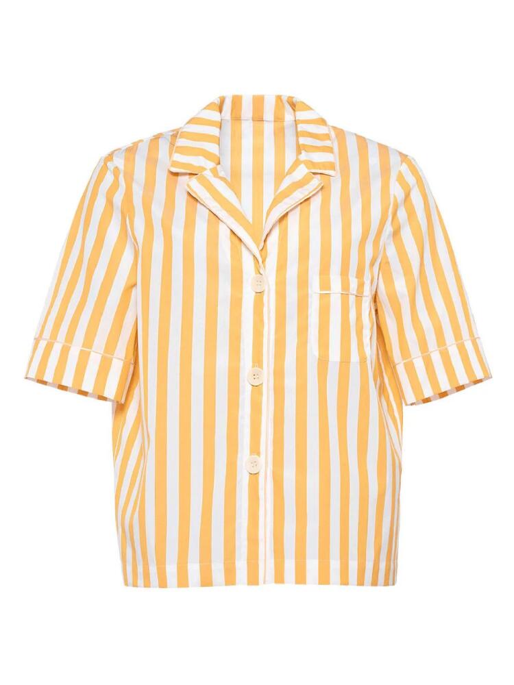 ERES Orangeade stripe-print shirt - Yellow Cover