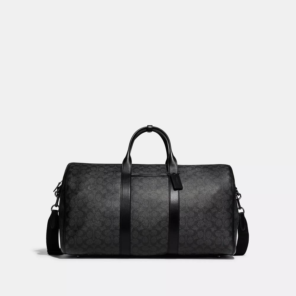 Coach Gotham Duffle Bag In Signature Canvas Cover