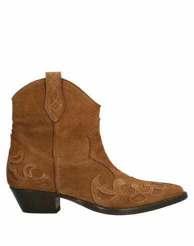 Lemaré Woman Ankle boots Tan Leather Cover