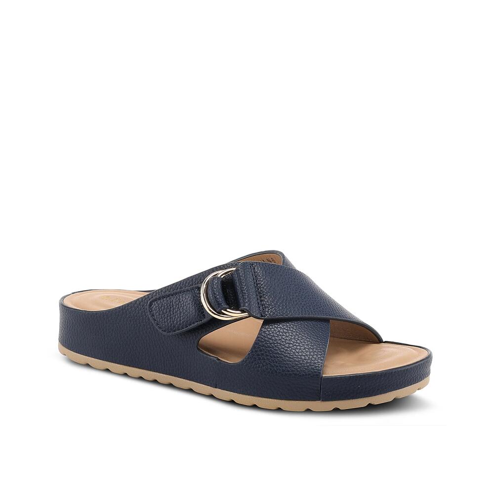 Patrizia by Spring Step Rutha Wedge Sandal | Women's | Navy Cover