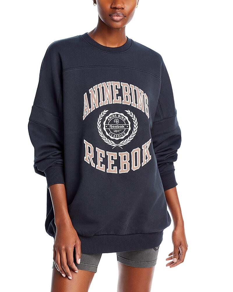 Reebok x Anine Bing Oversized Varsity Sweatshirt Cover