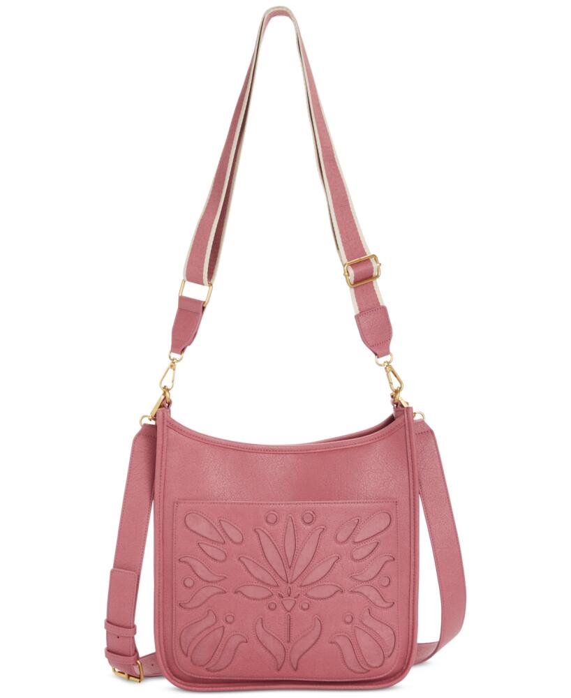 Style & Co Whipstitch Medium Crossbody, Created for Macy's - Deco Rose Cover