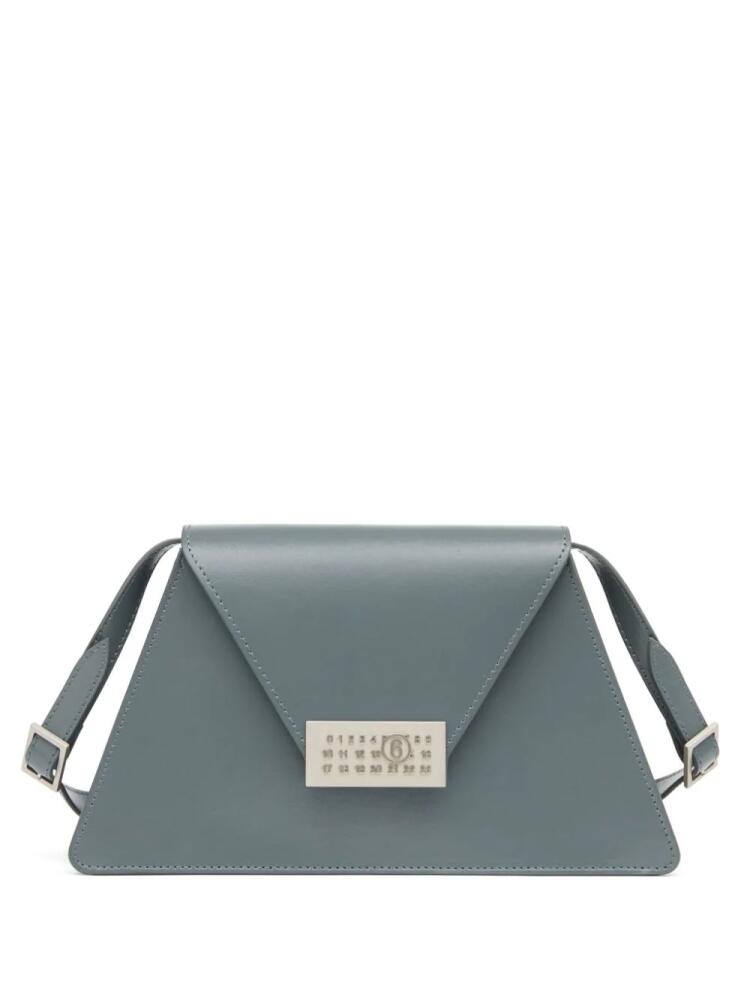 MM6 Maison Margiela medium Numeric leather purse - Grey Cover