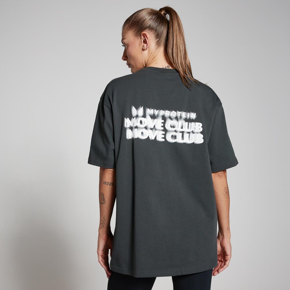 MP Move Club Graphic T-Shirt - Washed Black - L-XL Cover