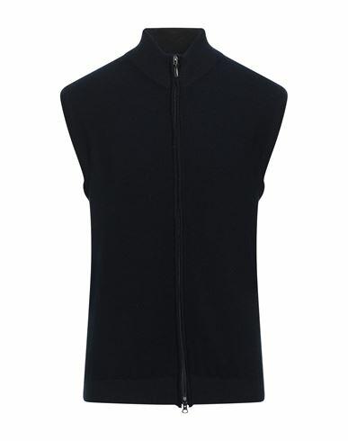 Tsd12 Man Cardigan Midnight blue Merino Wool, Acrylic Cover