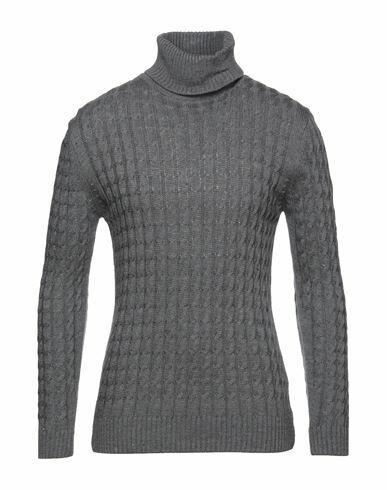 Siviglia Man Turtleneck Grey Wool, Acrylic Cover