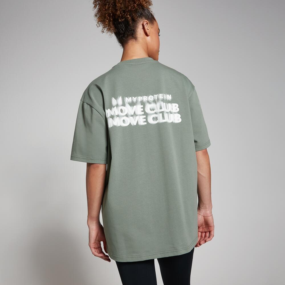 MP Move Club Graphic T-Shirt - Moss Green - L-XL Cover