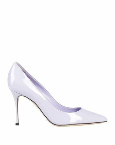 Sergio Rossi Woman Pumps Lilac Leather Cover