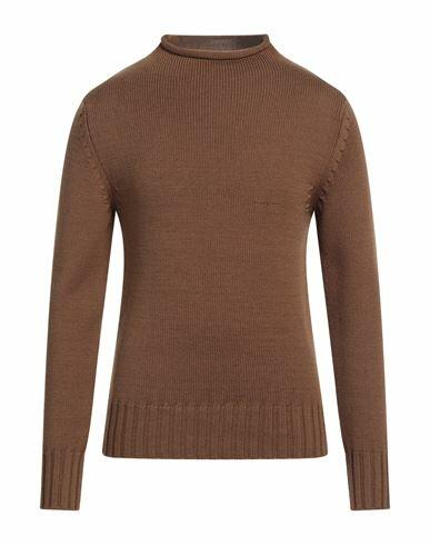 Capsule Knit Man Turtleneck Mustard Merino Wool Cover