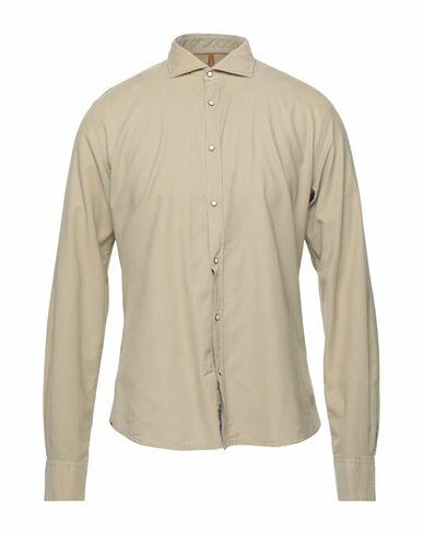 Yes Zee By Essenza Man Shirt Beige Cotton Cover