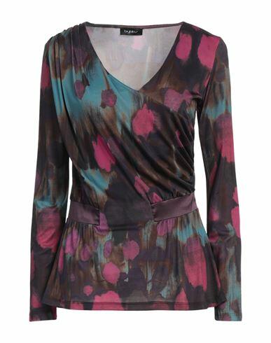 Byblos Woman Top Garnet Viscose, Elastane, Silk Cover