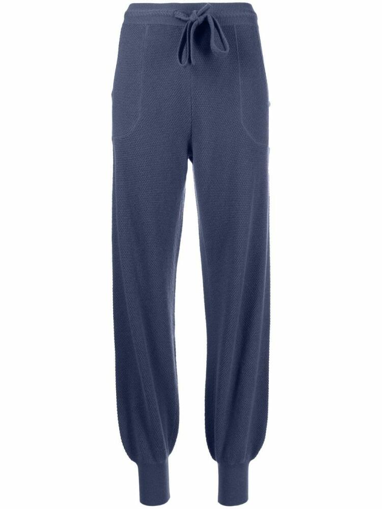 ERES wool-cashmere track pants - Blue Cover