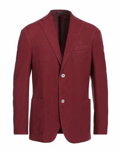 The Gigi Man Blazer Burgundy Wool Cover