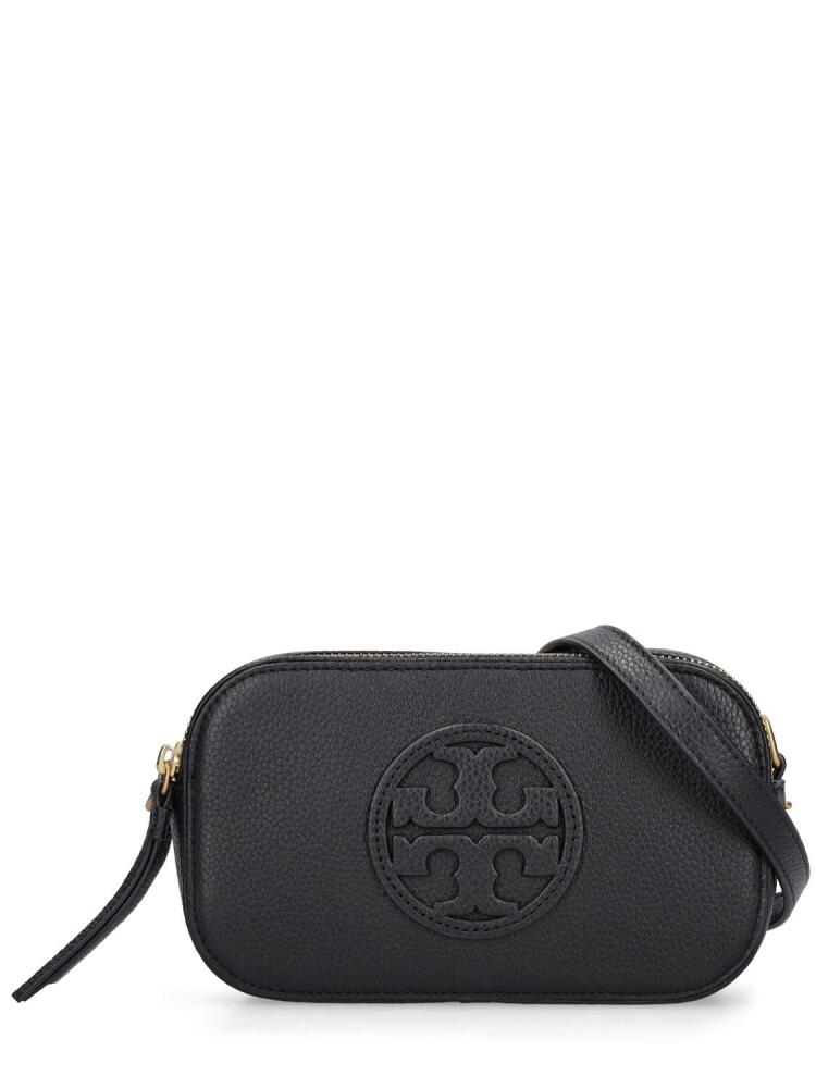 TORY BURCH Mini Perry Bombe Leather Camera Bag Cover