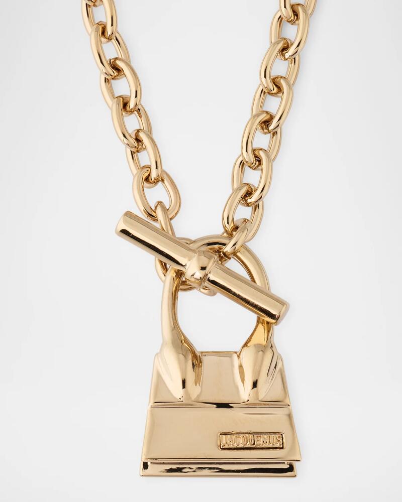 Jacquemus Le Collier Chiquito Barre Charm Necklace Cover