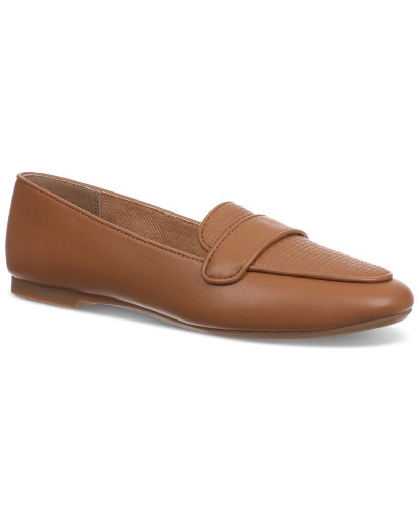 Style & Co Women's Kendraa Tailor Loafers, Created for Macy's - Cognac Sm Cover