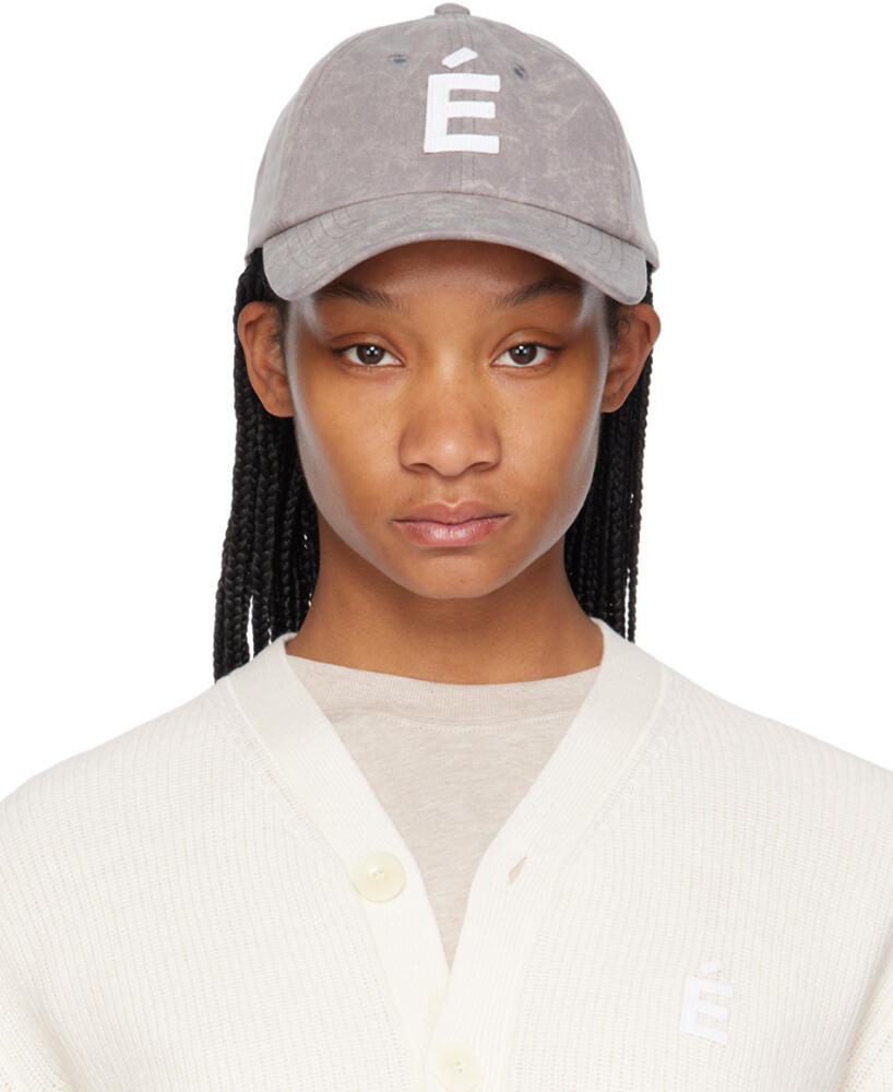 Études Gray Booster Patch Bleached Cap Cover