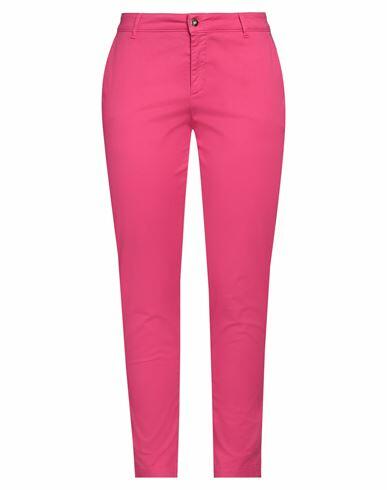 Diana Gallesi Woman Pants Fuchsia Cotton, Elastane Cover