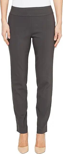 Krazy Larry Pull on Ankle (Grey) Women's Dress Pants Cover