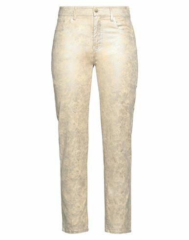 Virna Drò Woman Pants Cream Cotton, Elastane Cover