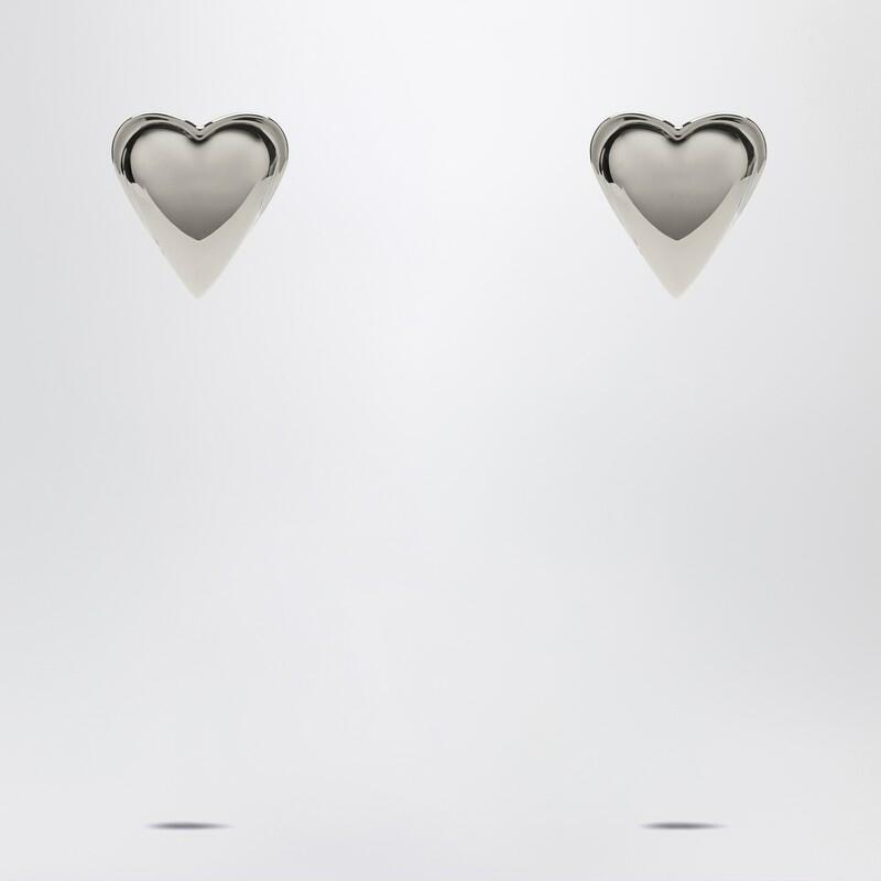 Alaïa Le Coeur Bombé silver earrings Cover