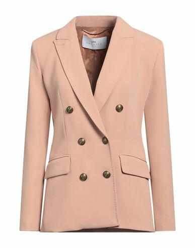 Nenette Woman Blazer Light brown Polyester, Elastane Cover