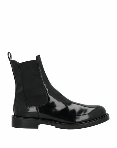 Guglielmo Rotta Woman Ankle boots Black Leather Cover