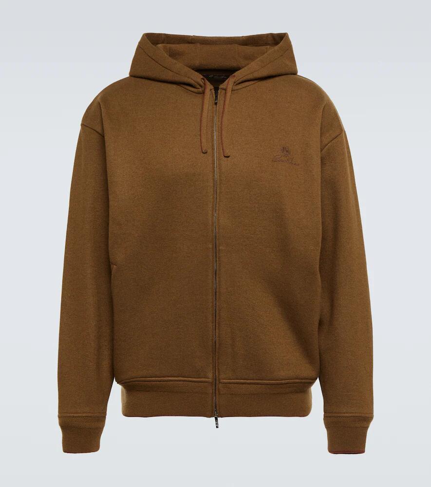 Loro Piana Cashmere-blend hoodie Cover