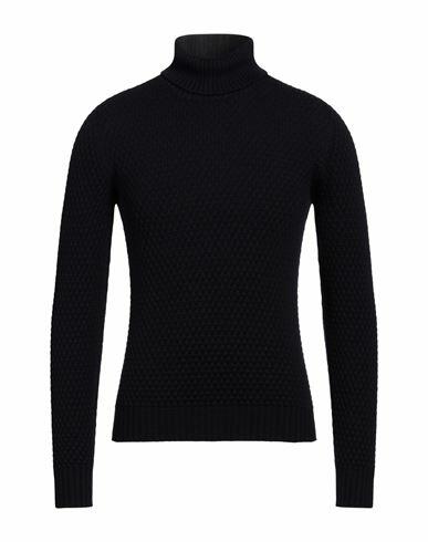 7.1 Settepuntouno Man Turtleneck Midnight blue Merino Wool Cover