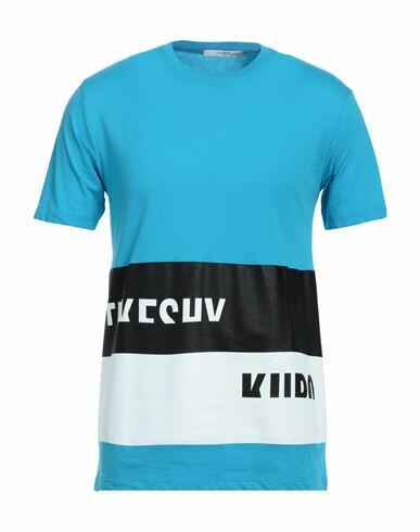 Takeshy Kurosawa Man T-shirt Turquoise Cotton Cover