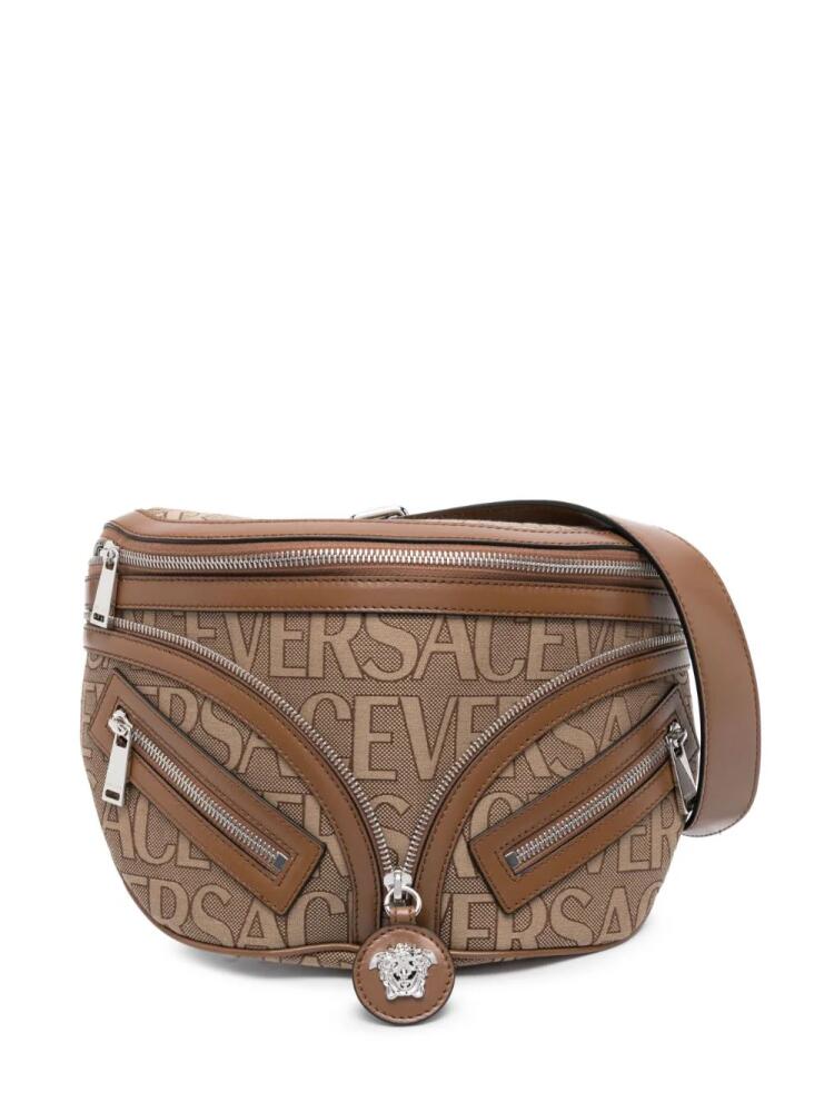 Versace Versace Allover Repeat belt bag - Brown Cover