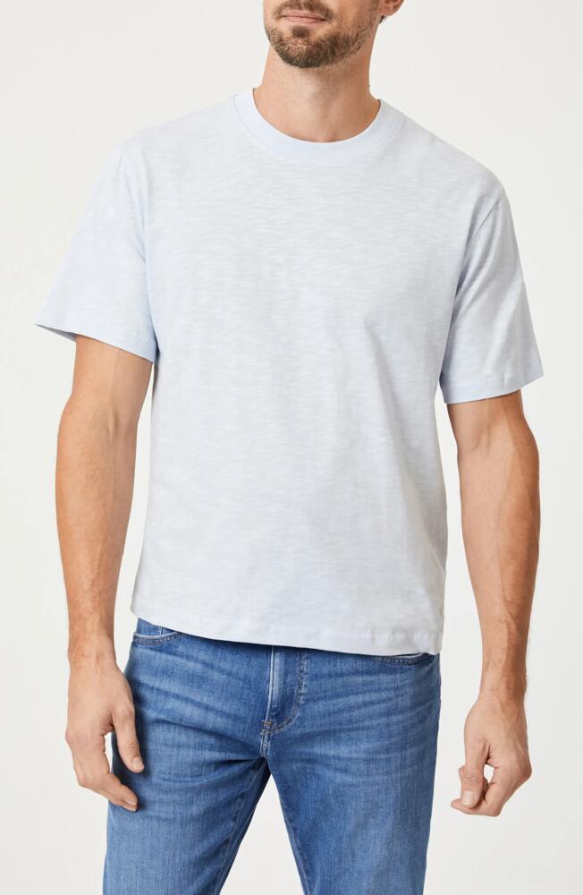 Mavi Jeans Cotton Slub T-Shirt in Arctic Ice Cover