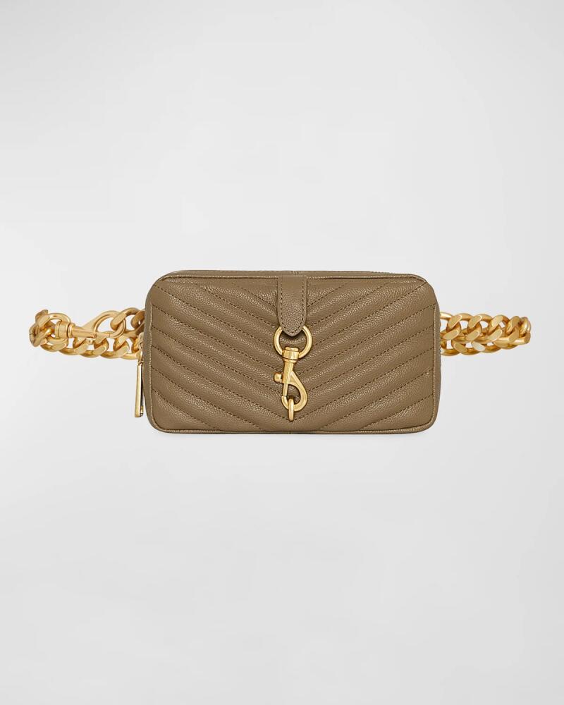 Rebecca Minkoff Edie Quilted Chain Belt Bag Cover