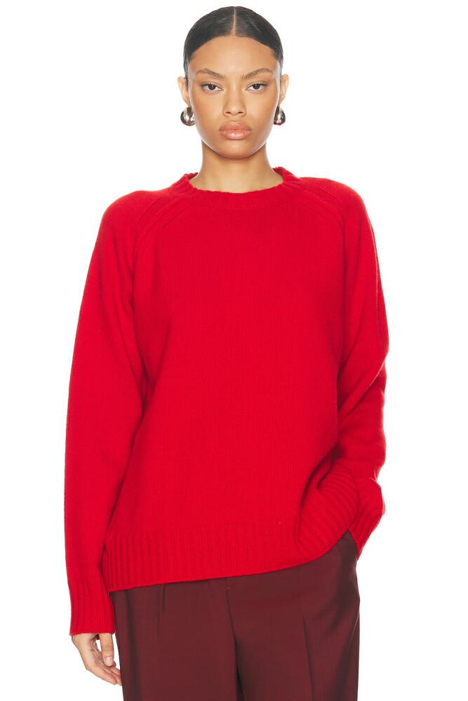 Rohe Wool Cashmere Sweater in Red Cover