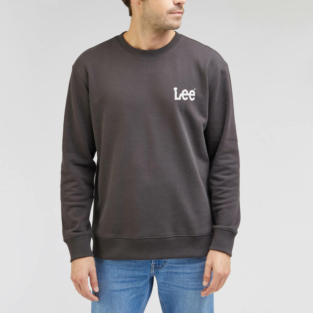 Lee Wobbly Logo Cotton Sweatshirt Cover