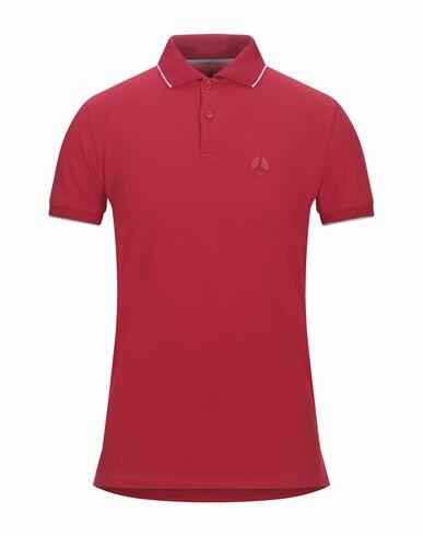 People Of Shibuya Man Polo shirt Red Cotton, Elastane Cover