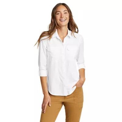 Eddie Bauer Women's Departure 2.0 Long-Sleeve Shirt Cover