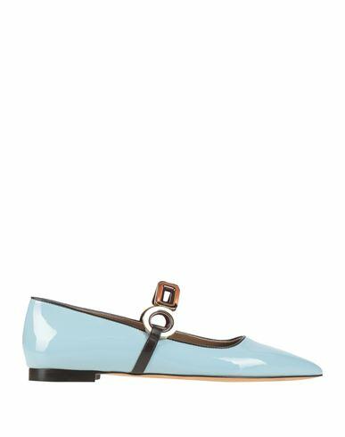 Skorpios Woman Ballet flats Sky blue Leather Cover