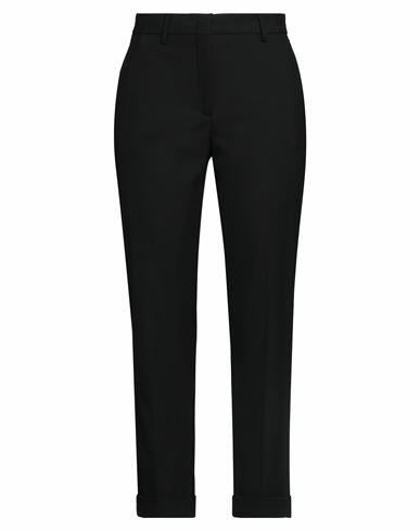 Brian Dales Woman Pants Black Wool, Polyamide, Elastane Cover