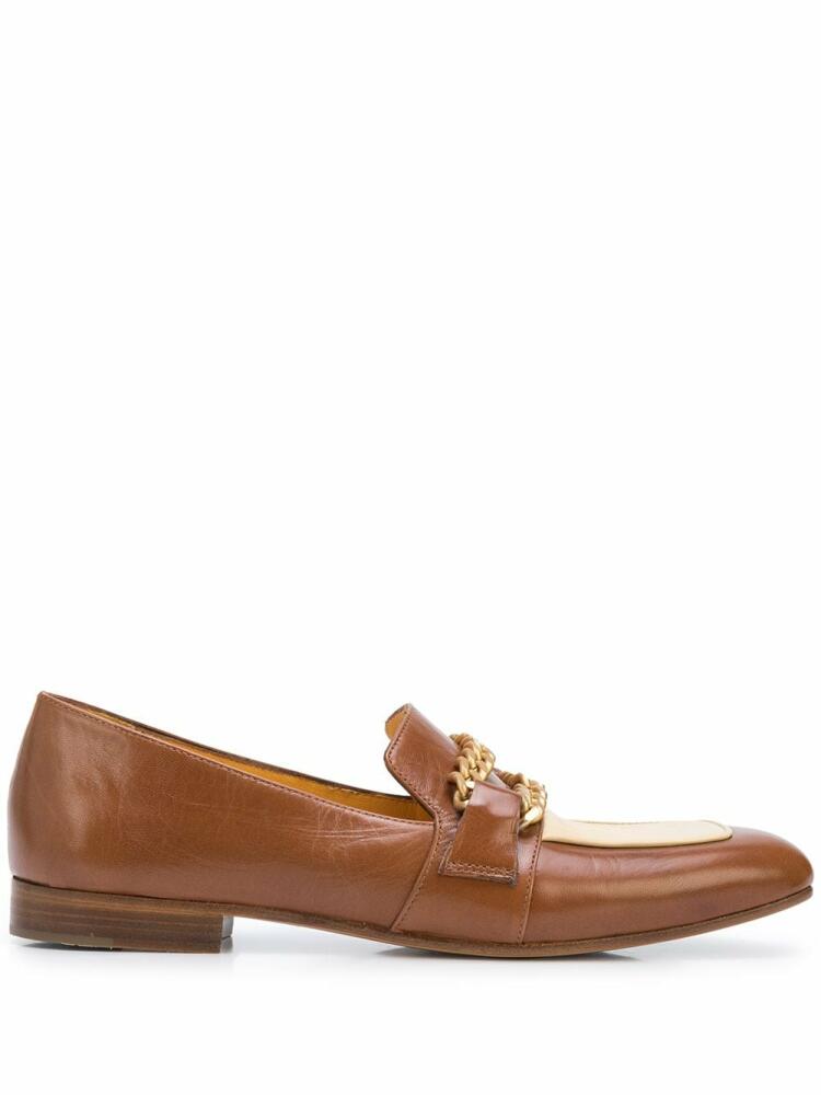 Madison.Maison Gioia flat loafers - Brown Cover