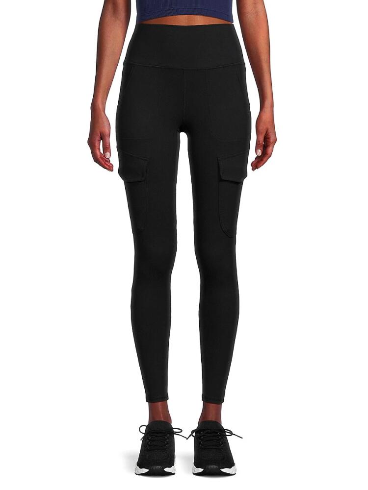 Avalanche Women's Cargo Pocket Leggings - Black Cover